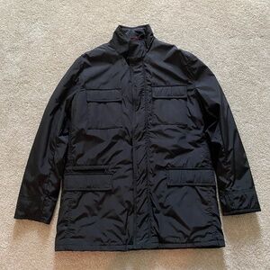 Men’s Alfani Fitted Black Jacket, size Large